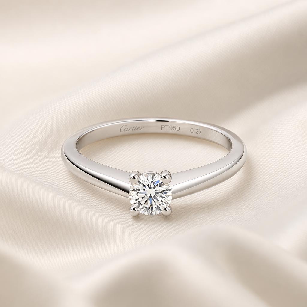 Cartier Solitaire 1895, 0,27 ct