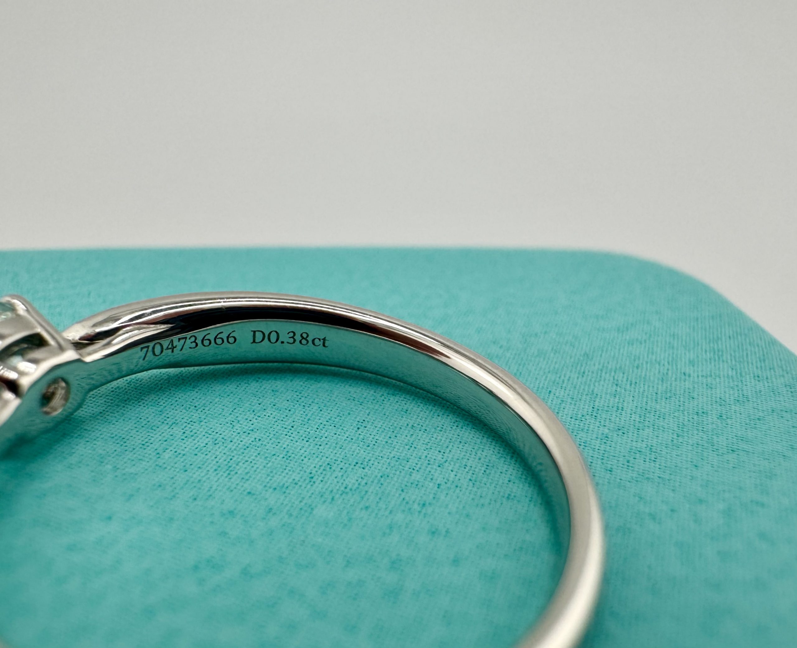 Tiffany & Co Harmony Ring - Platin 950 - Gr. 51,5 - 0,38ct – Bild 5