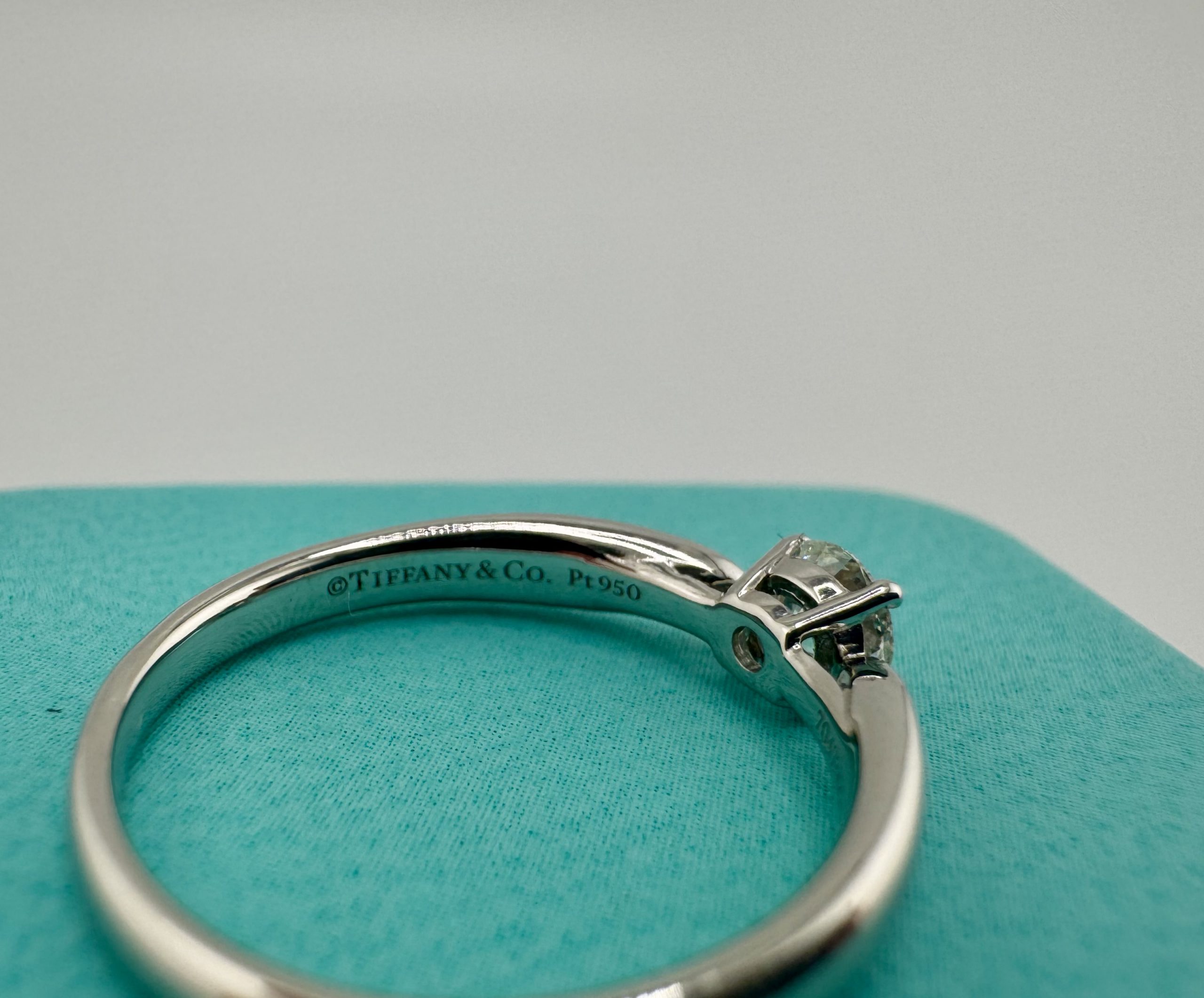 Tiffany & Co Harmony Ring - Platin 950 - Gr. 51,5 - 0,38ct – Bild 4