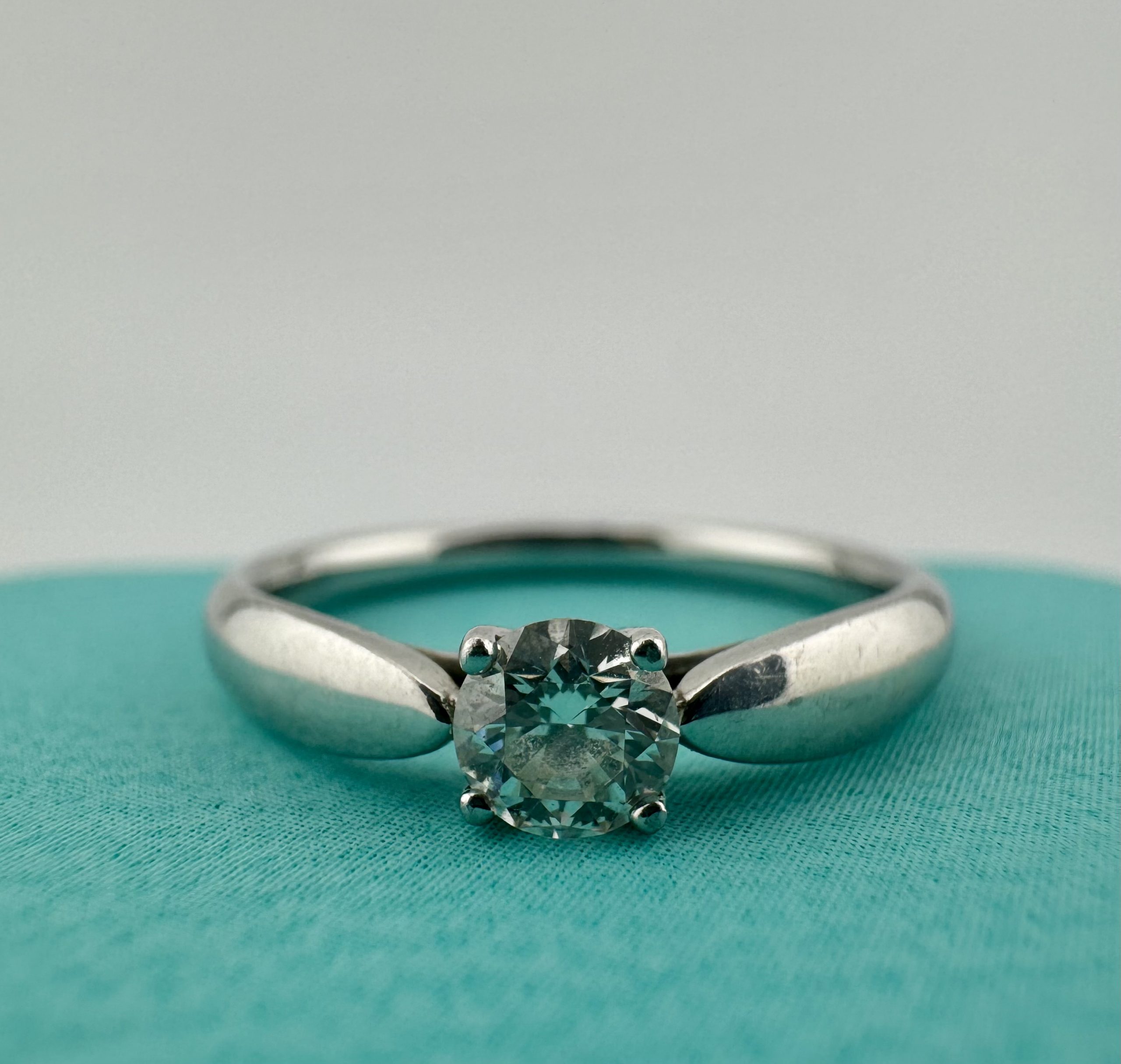 Tiffany & Co Harmony Ring - Platin 950 - Gr. 51,5 - 0,26ct – Bild 5