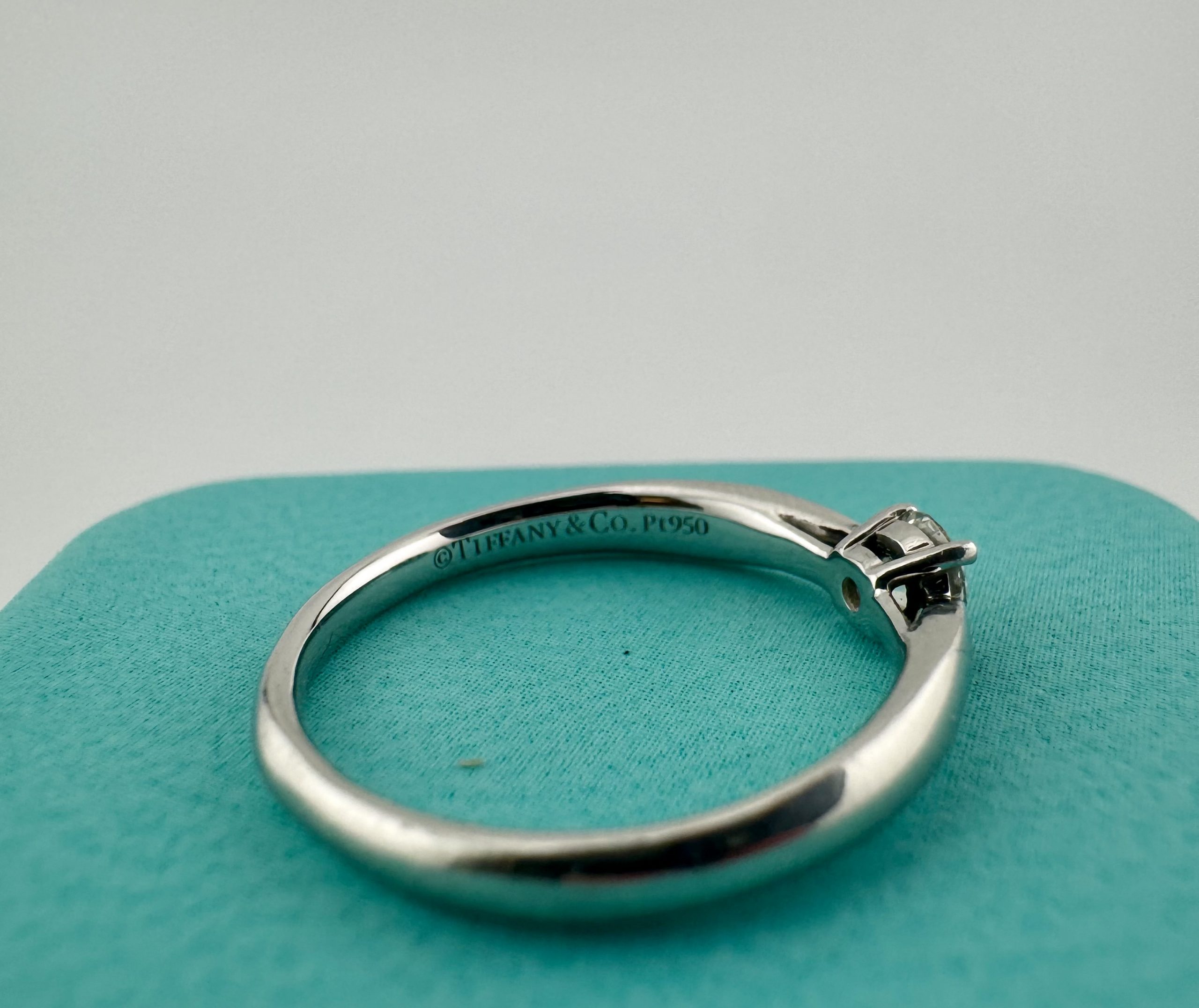 Tiffany & Co Harmony Ring - Platin 950 - Gr. 51,5 - 0,26ct – Bild 7