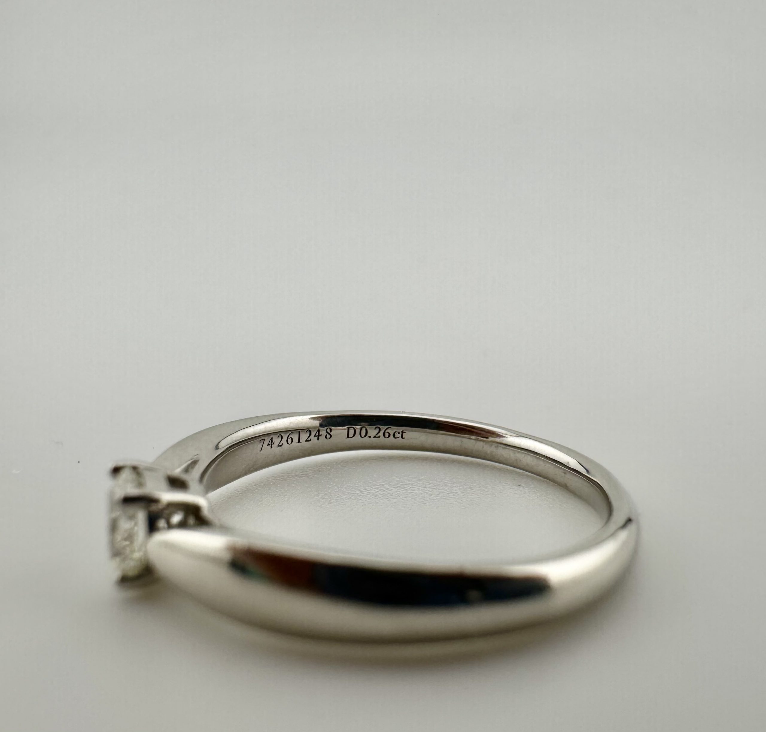 Tiffany & Co Harmony Ring - Platin 950 - Gr. 51,5 - 0,26ct – Bild 10