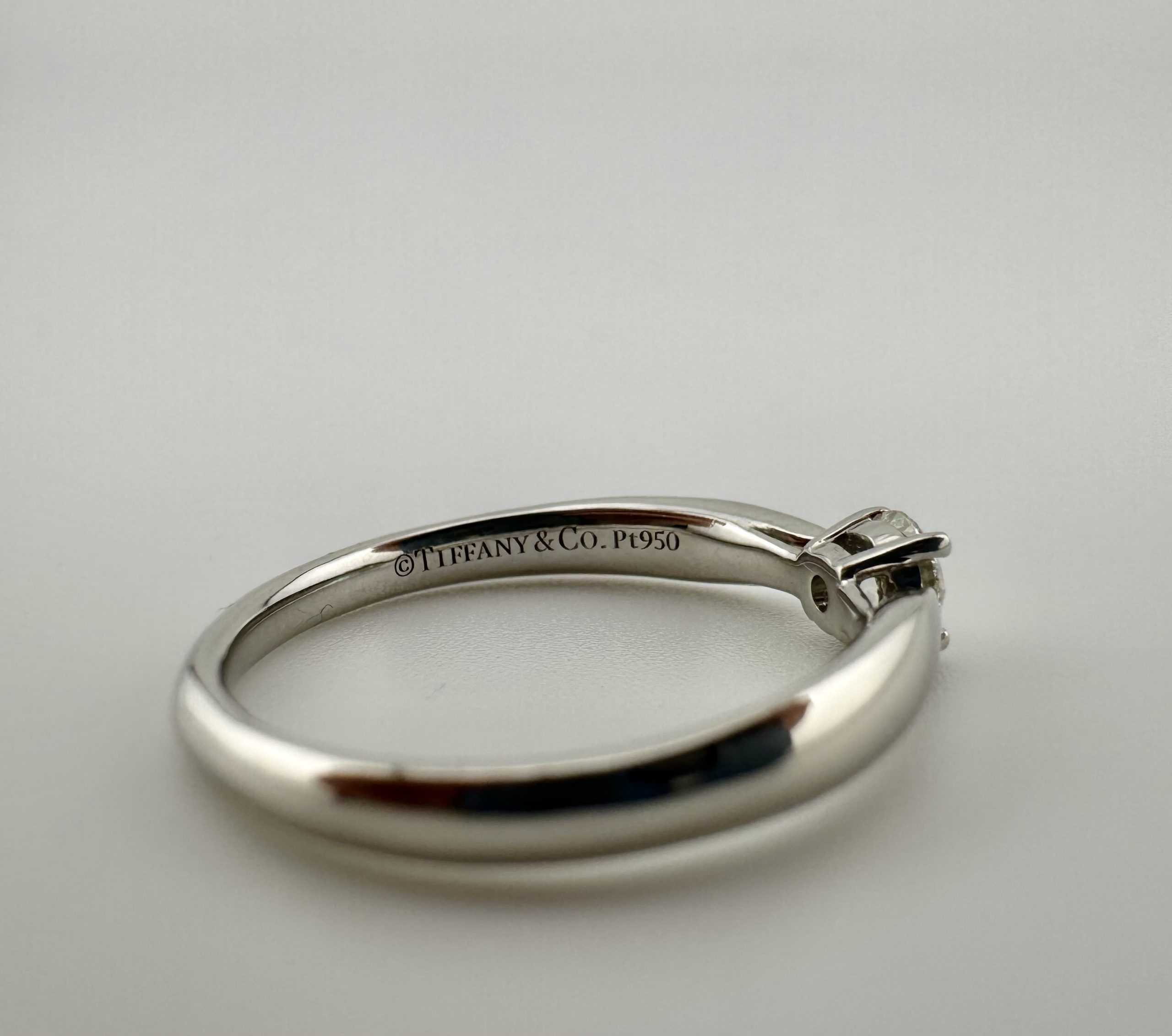 Tiffany & Co Harmony Ring - Platin 950 - Gr. 51,5 - 0,26ct – Bild 11