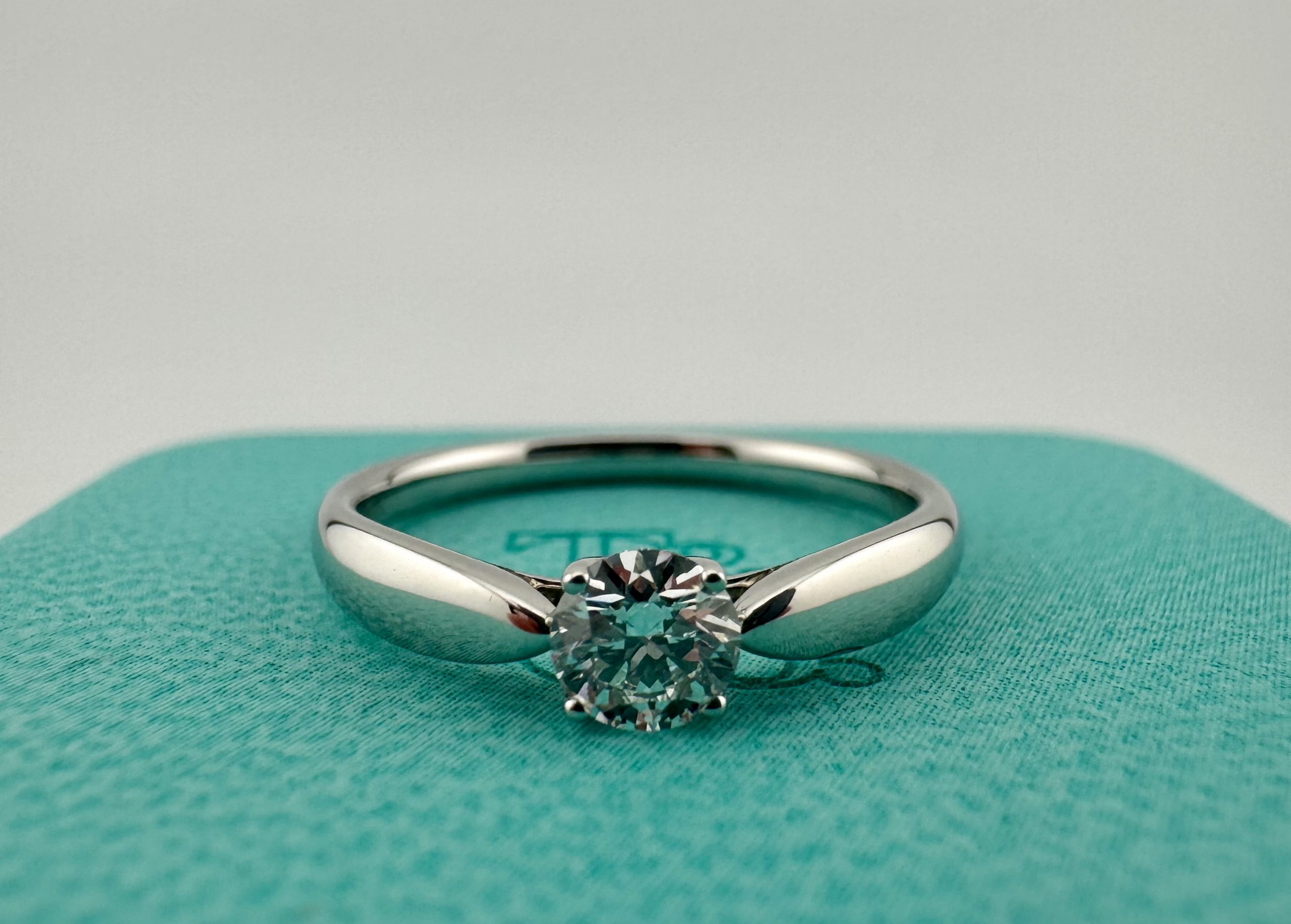 Tiffany & Co Harmony Ring - Platin 950 - Gr. 51,5 - 0,28ct – Bild 4